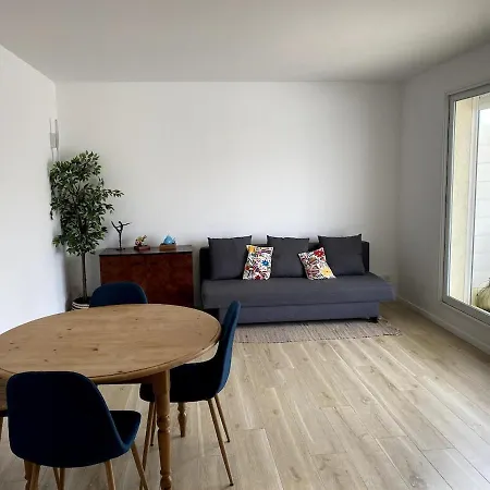 Grande Terrasse A 1 Min De La Apartmán Carnon-Plage